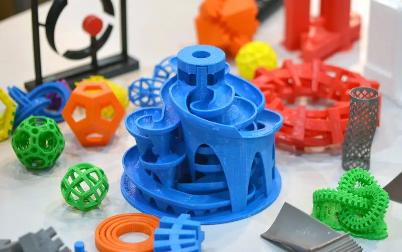 Geometryczne modele wydrukowane w 3D